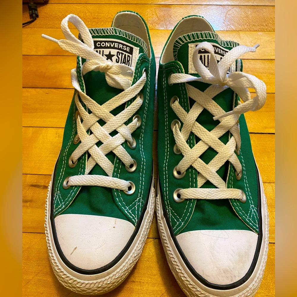 Womens Green Converse